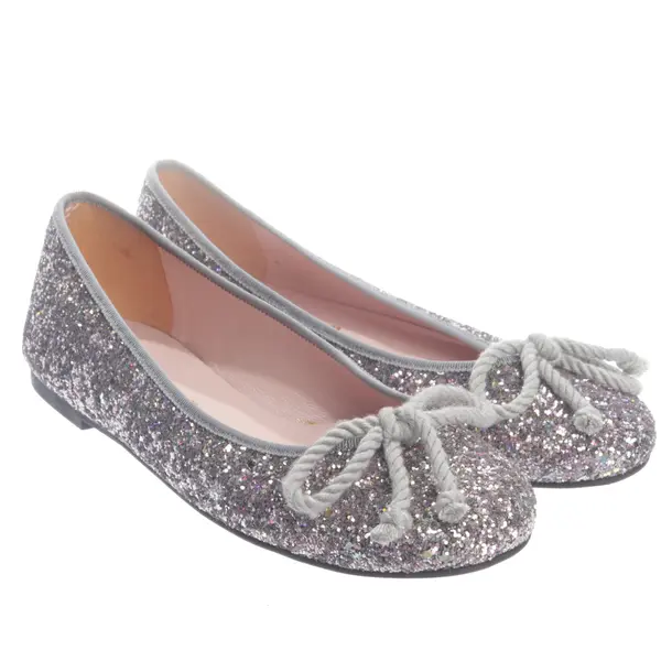 Ballerinas in Metallic, , Pretty Ballerinas