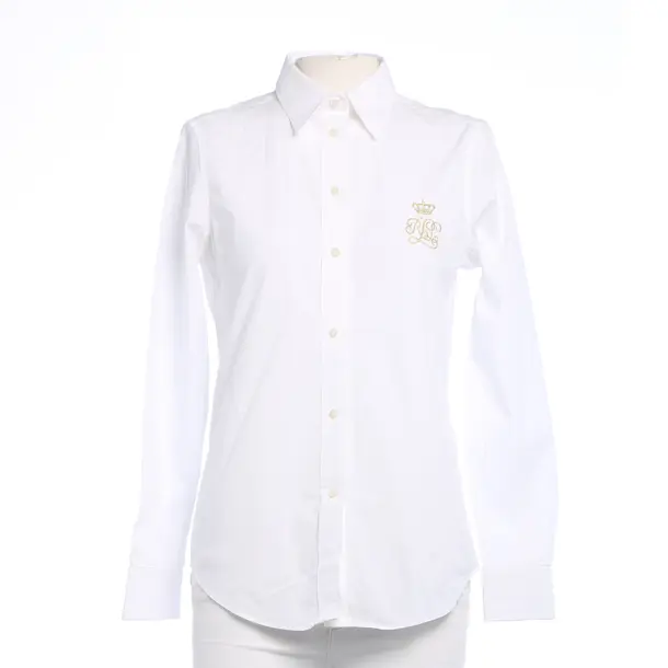 Camicetta, in Bianco, Cotone, Lauren Ralph Lauren