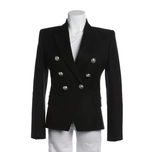 Blazer, in Schwarz, Viskose, Balmain