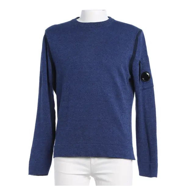 Pullover in Blau, Viskose, C.P. Company