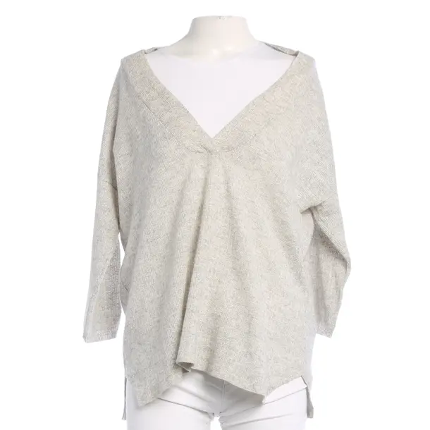 Pullover in Grau, Baumwolle, Repeat