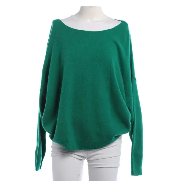 Pullover, in Grün, Baumwolle, American Vintage