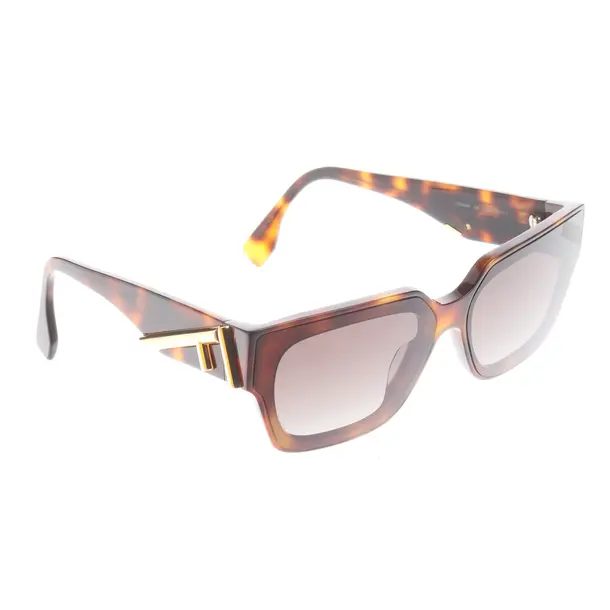 Sonnenbrille, in Braun, Kunststoff, Fendi