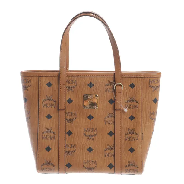 Handtasche, in Braun, Leder, MCM