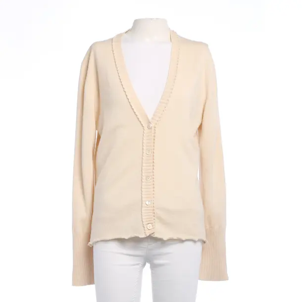Cardigan in White, Cashmere, Allude