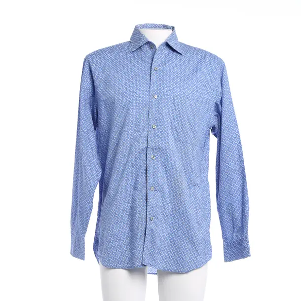 Hemd in Blau, Baumwolle, Zegna