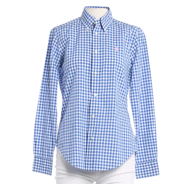 Blouse, in Blue, Cotton, Polo Ralph Lauren