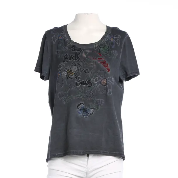 Shirt, in Gray, Cotton, Marc Cain Sports