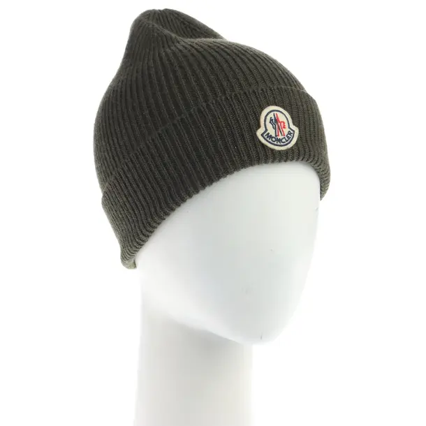 Cappello, in Verde, Lana, Moncler