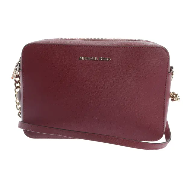 Shoulder Bag, in Bordeaux, Leather, Michael Kors