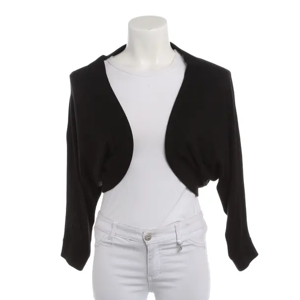 Cardigan in Black, Cotton, Steffen Schraut