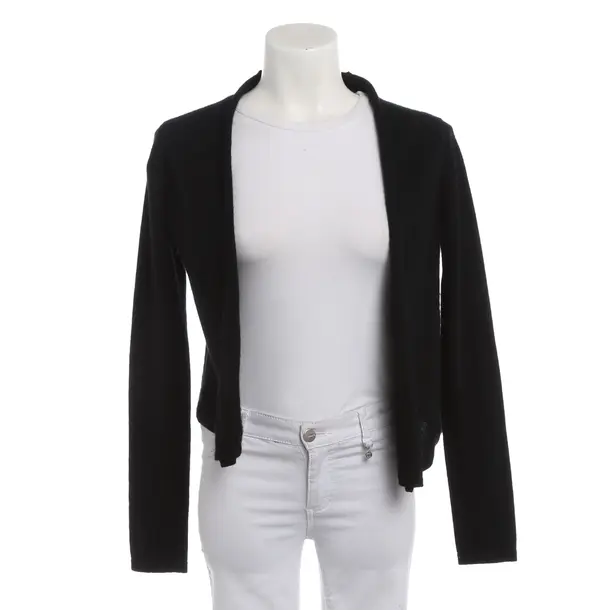 Cardigan, in Black, Cashmere, Strenesse