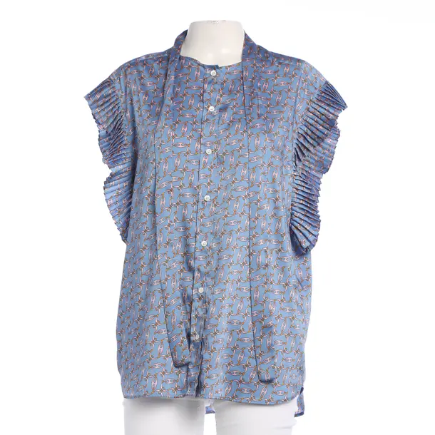 Bluse in Blau, Polyester, Sandro