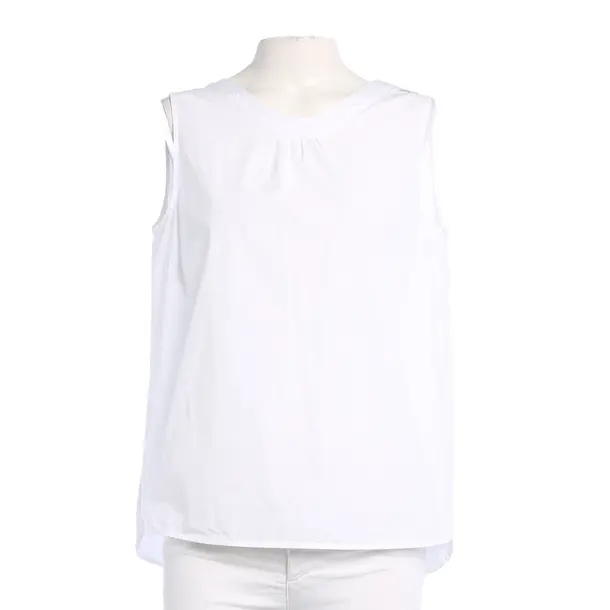 Top, in Weiß, Baumwolle, Max Mara