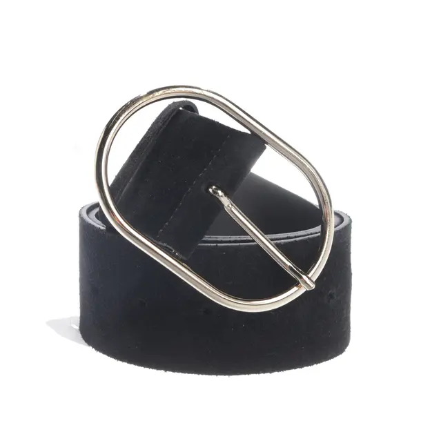 Belt, in Black, Leather, Ba&sh