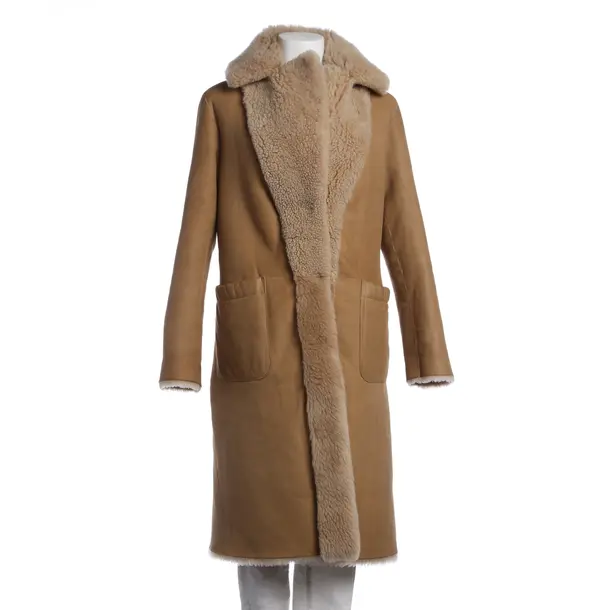 Cappotto reversibile, in Marrone, Pelle, Manzoni 24