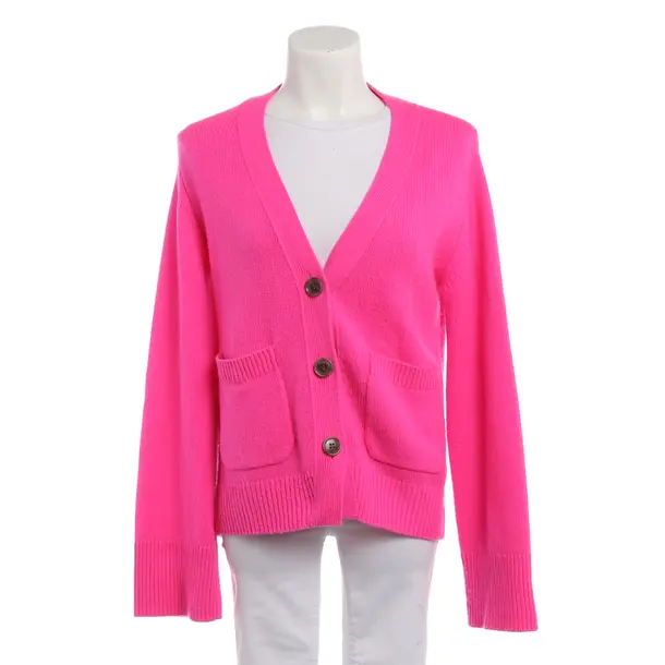 Cardigan, in Rosa neon, Cachemire, Lisa Yang