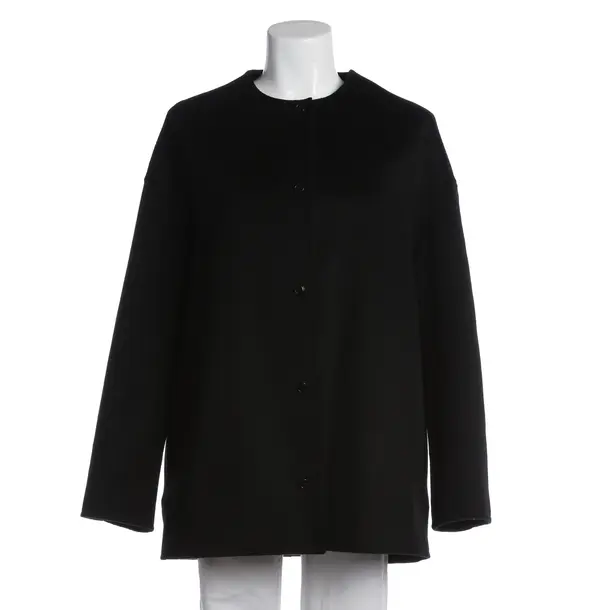 Cappotto mezza stagione, in Nero, Lana, Studio Loulou