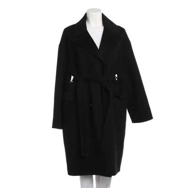 Übergangsmantel, in Schwarz, Wolle, Kenzo