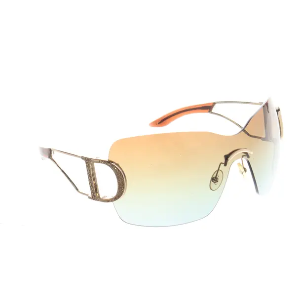 Sonnenbrille, in Gold, Kunststoff / Metall, Dior