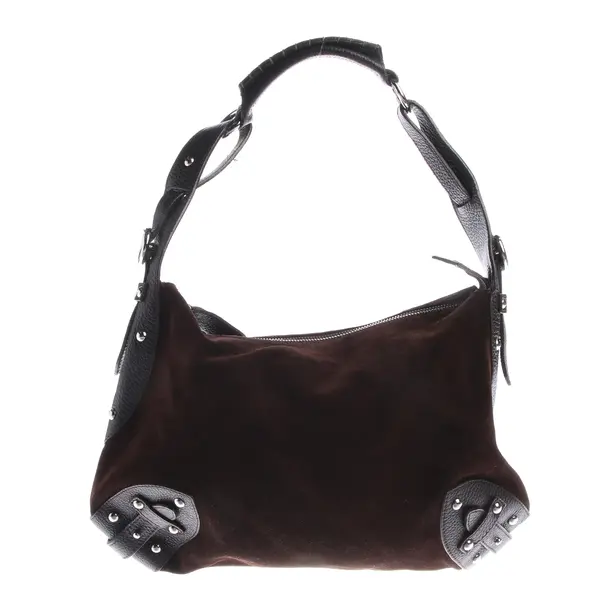 Schultertasche, in Braun, Leder, Furla