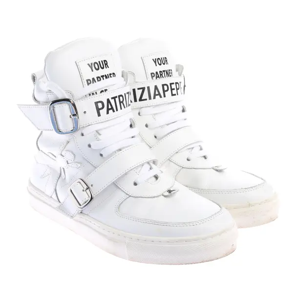 High-Top Sneakers, in White, Patrizia Pepe