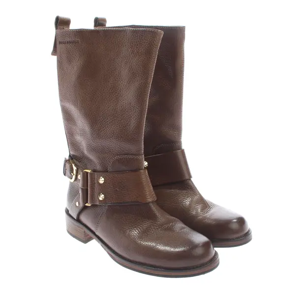 Biker Boots, in Brown, Hugo Boss