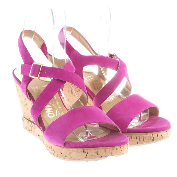 Zeppe, in Viola, Salvatore Ferragamo