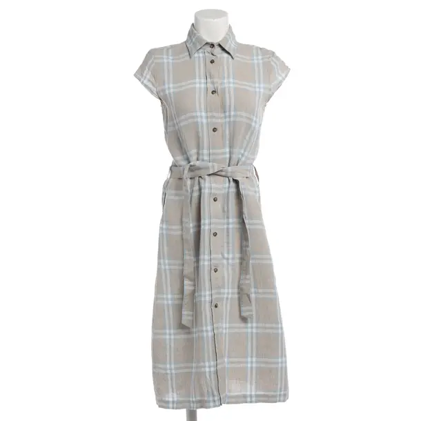 Dress, in Multicolored, Linen, Burberry London