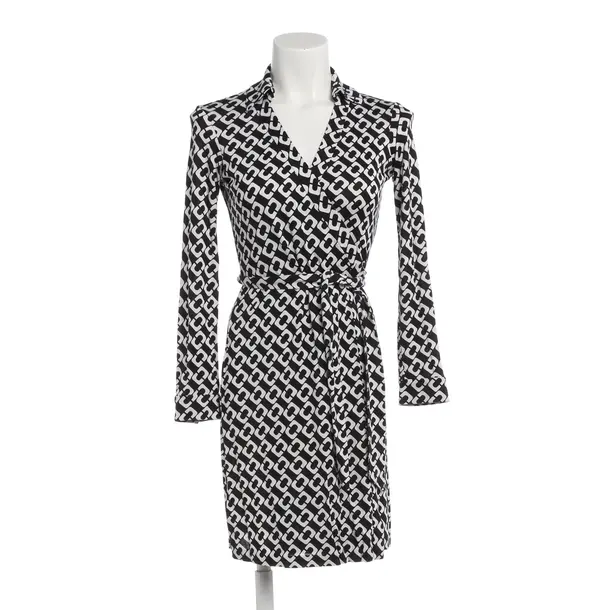 Kleid, in Schwarz, Seide, Diane von Furstenberg