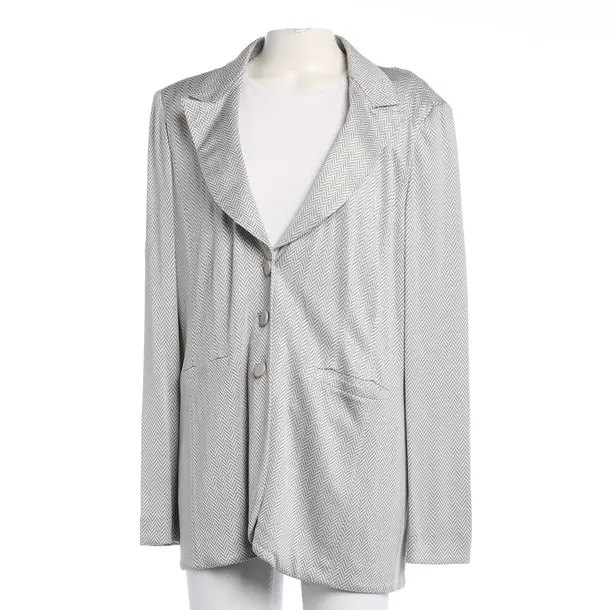 Blazer, in Hellgrau, Viskose, Armani Collezioni