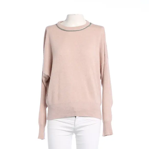 Pullover, in Hellrosa, Kaschmir, Brunello Cucinelli