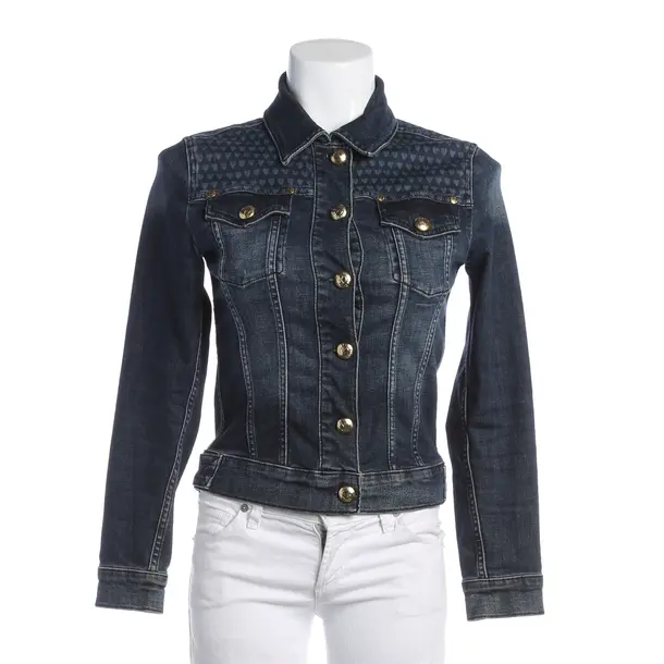 Jeansjacke, in Blau, Baumwolle, Love Moschino
