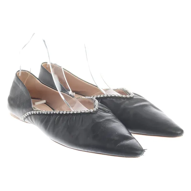 Ballet Flats, in Black, Miu Miu