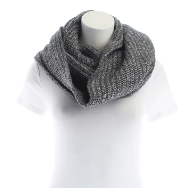 Scarf, in Gray, Wool, Hugo Boss Black Label