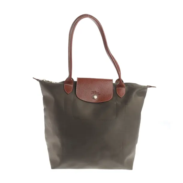 Handtasche, in Dunkelgrün, Polyester, Longchamp