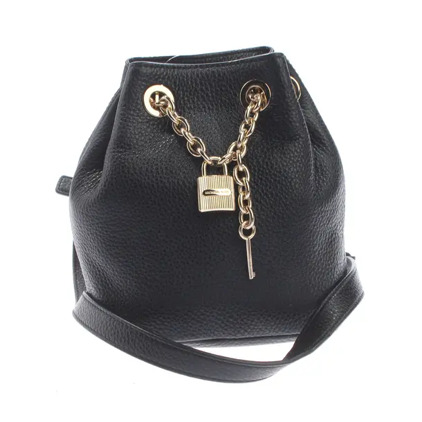 Schultertasche, in Schwarz, Leder, Michael Kors