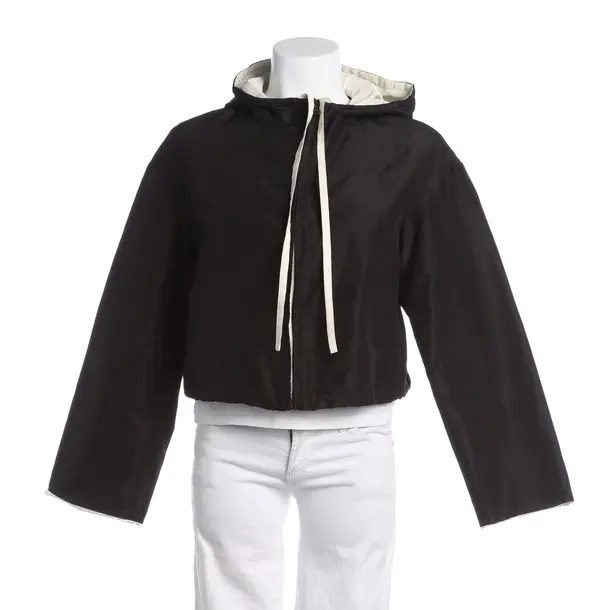 Mid-Season Jacket, in Black, Polyester, Prada