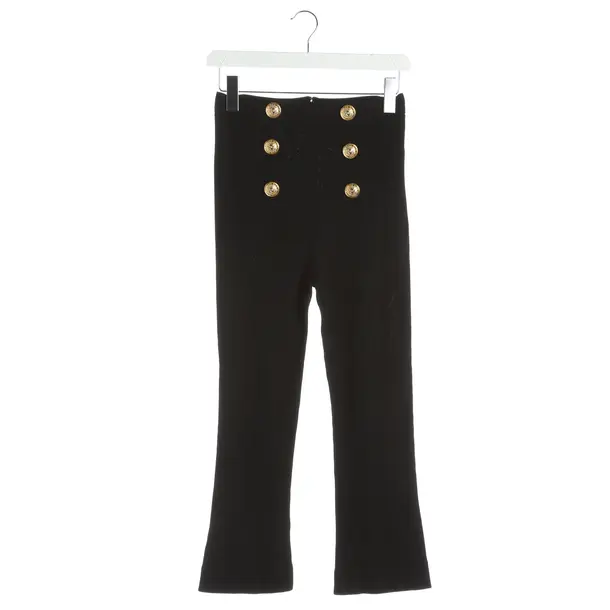 Pants, in Black, Viscose, Balmain