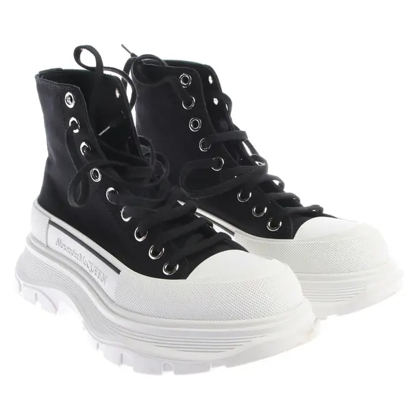 Sneaker alta, in Nero, Alexander McQueen