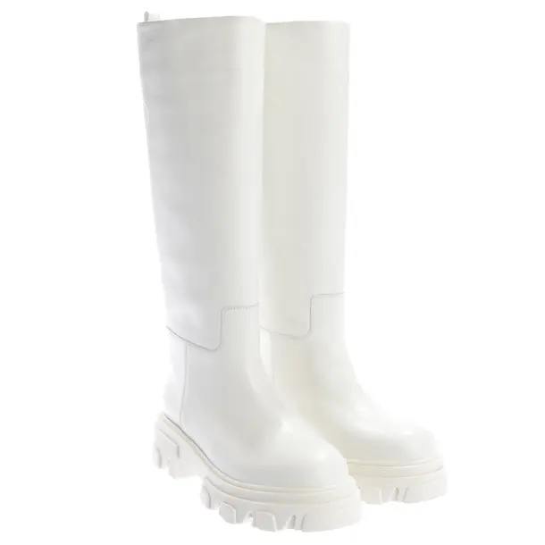 Stivali, in Bianco, Gia Borghini