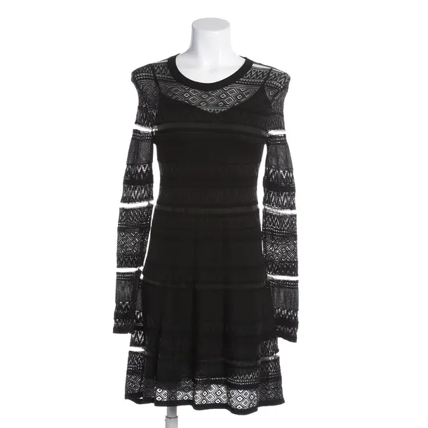Dress, in Black, Viscose, Alexander McQueen