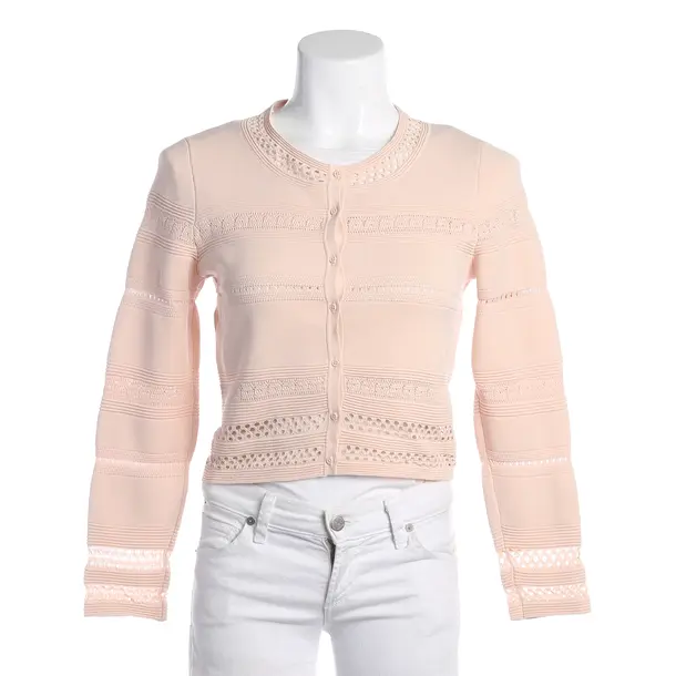Cardigan, in Peach, Viscose, Sandro