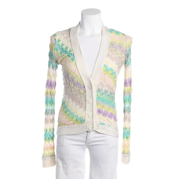 Cardigan, in Multicolored, Cotton, Missoni