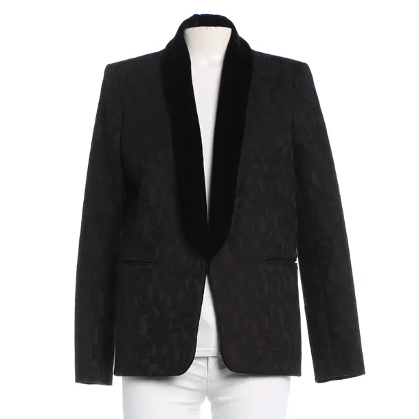 Blazer, in Black, Polyester, Sandro
