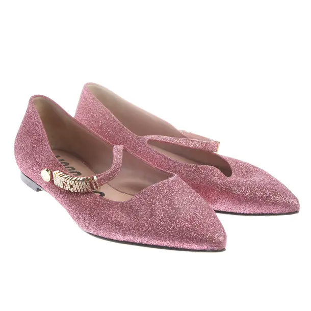 Ballerinas, in Rosa, Moschino