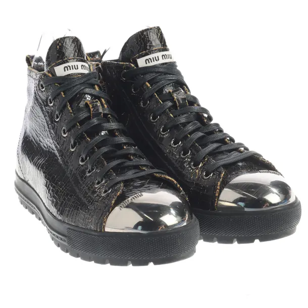 High-Top Sneaker, in Schwarz, Miu Miu
