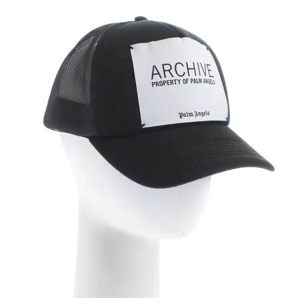 Cap, in Schwarz, Baumwolle, Palm Angels