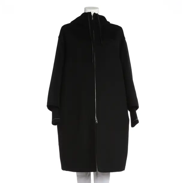Übergangsmantel, in Schwarz, Wolle, Prada