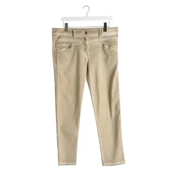 Slim Fit Jeans, in Light Brown, Cotton, Closed